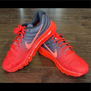 NIKE AIR MAX 2017 Bright Crimson Mens 10